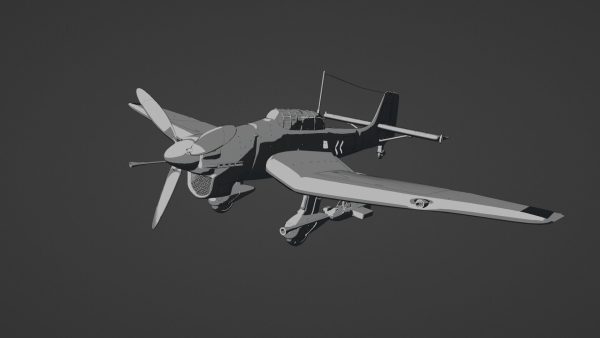 The stuka- Junkers Ju87- Germen WWII fighter airplane