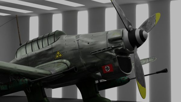 The stuka- Junkers Ju87- Germen WWII fighter airplane