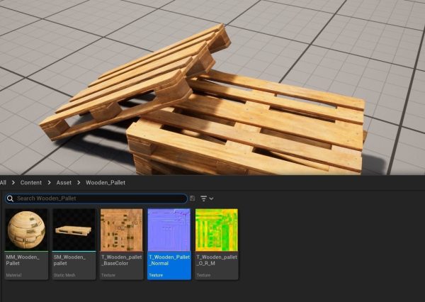 Wooden Pallet GameReady