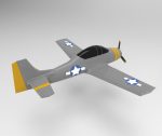 WW2 Airplane - Military - Game Engine Ready