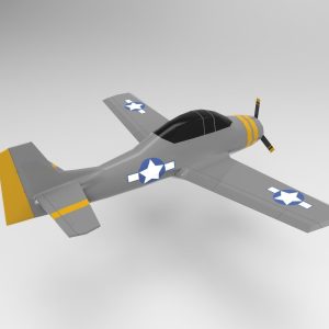 ww2-airplane-military-game-engine-ready-3d-model-low-poly-obj-mtl-fbx-ma-mb-stl