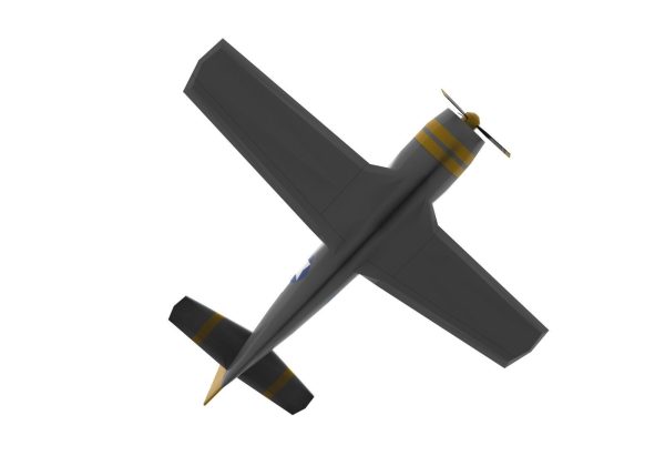 WW2 Airplane - Military - Game Engine Ready