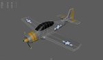WW2 Airplane - Military - Game Engine Ready