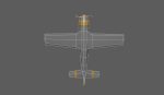 WW2 Airplane - Military - Game Engine Ready